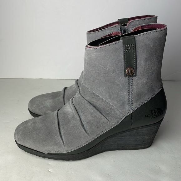 NEW The North Face Bridgetown Wedge Zip Outdoor Urban Explore Ankle Boots - Picture 6 of 10